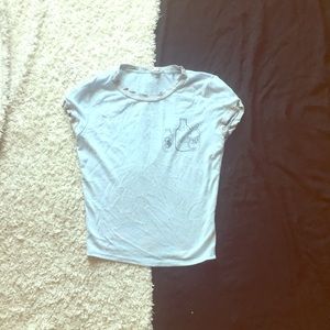 BABY BLUE MILK TEE